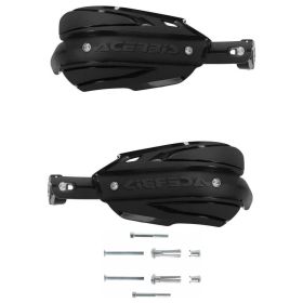 ACERBIS Endurance-X Geschlossene Handprotektoren Schwarz und Montagesatz