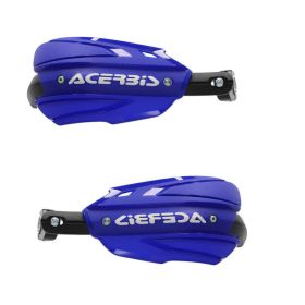 Kit paramani chiusi ACERBIS Endurance-X blu/bianchi e kit di montaggio