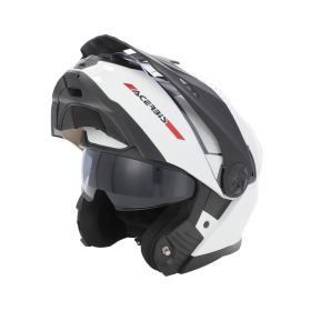 Casco Modulare ACERBIS P/J Rider Solid Bianco Lucido