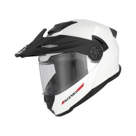 Casco Modulare ACERBIS P/J Rider Solid Bianco Lucido