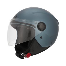 Jet Helm ACERBIS Jet Brezza Merallic Matt dunkelblau