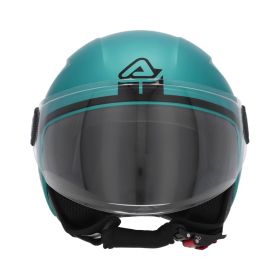 Jet Helm ACERBIS Jet Brezza Merallic Undurchsichtiges Türkis
