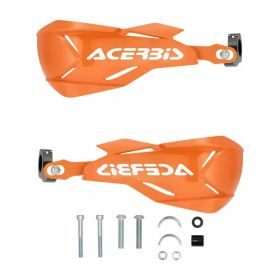 Kit de protections de mains fermées X-FACTORY Orange pour Voge Valico 525 DSX