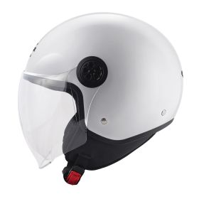 Casque demi-jet KAPPA KV59 Basic blanc brillant