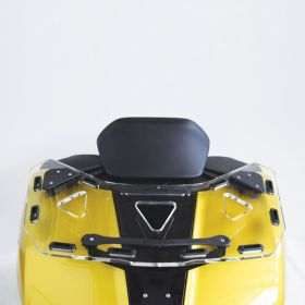 Portapacchi posteriore ISOTTA fumè chiaro per BMW k 1600 grand america