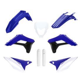 POLISPORT 9 Verkleidungskit blau/weiß/schwarz für Sherco
