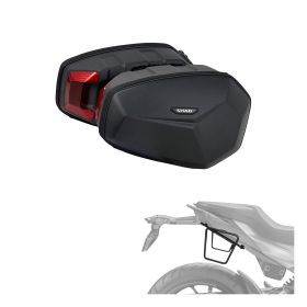 SHAD E48SR Seitentaschen-Kit schwarz SR für HONDA GB 350 S