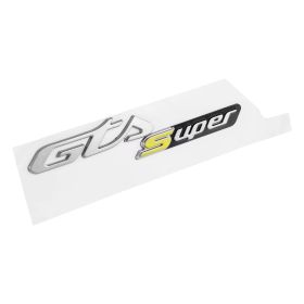 Plaque Piaggio GTS Super couvercle droit
