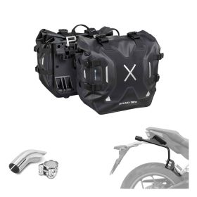 Kit sacoches SHAD TERRA TR30 noir 3P pour HONDA CB 400/500 X / NX 500