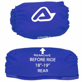 Blue/White ACERBIS X-Tire Cover 2.0