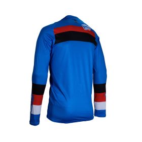Maillot motocross LEATT Moto 4.5 Lite Pitboard Royal bleu filet élastique