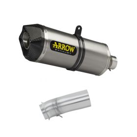 Silencieux ARROW Race-Tech Slip-On avec embout en carbone alu pour Husqvarna 701 2021-2024