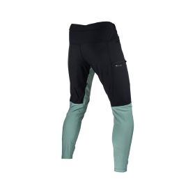 Pantaloni MTB LEATT Trail 2.0 comfort nero/verde poliestere elasticizzato 360°