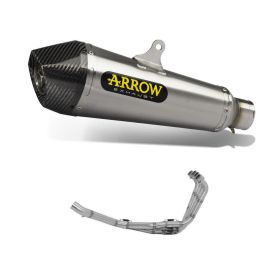 ARROW X-Kone Slip-On Rennsportauspuff und Sammler für Honda CBR 650 R
