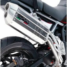 GPR Hyper Sonic Edelstahl Genehmigte Slip-on Auspuffanlage für YAMAHA Tenere 700