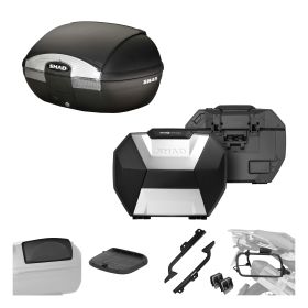 Kit complet SHAD SH45 noir et SH38X alu pour VOGE 525 DSX / 625DSX