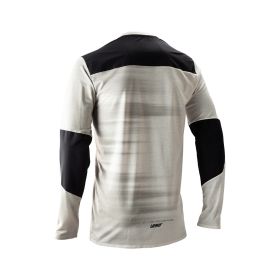 LEATT Trail 4.0 MTB Maillot à Manches Longues Off-White TENCEL™ Lyocell