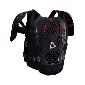 Pettorina moto LEATT 4.5 Pro Evo nero rosso certificazione CE