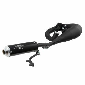 AF RAYSPEED Racing Tornado Schalldämpfer Schwarz Stahl Aluminium Schalldämpfer RB Auspuff