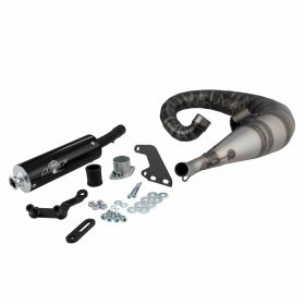 Silencieux d'échappement AF RAYSPEED Racing Tornado en acier aluminium pour échappement RB
