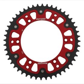 CORONA SUPERSPROX STEALTH RST NERO ROSSO - 1512 - PASSO 520 Z 48 DENTI RED