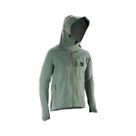 LEATT Thermaflow 5.0 MTB Thermojacke Mintgrün winddicht und wasserdicht