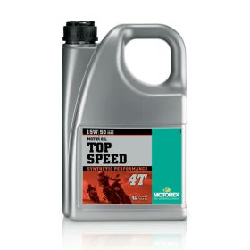 MOTOREX TOP SPEED 4T 15W/50 JASO MA 2 Motoröl 4L Kanister