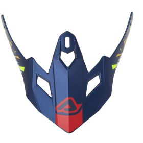 Visière ACERBIS Bleue/Rouge pour Casque Enfant PROFILE
