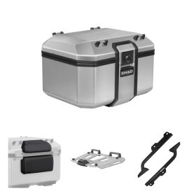 Kit bauletto SHAD TERRA TR48 alluminio per DUCATI Multistrada V2