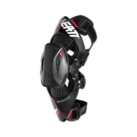 Ginocchiere moto LEATT X-Frame nero certificazione medica