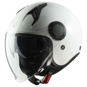 Demi Jet Helmet MPH NEW ONE Solid White Gloss