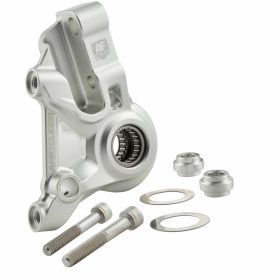 Pinza Freno Anteriore AFPARTS in Alluminio Grigio Anodizzato Leggera e Resistente