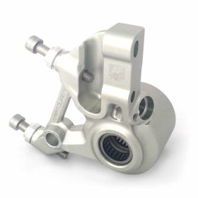 Pinza Freno Anteriore AFPARTS in Alluminio Grigio Anodizzato Leggera e Resistente