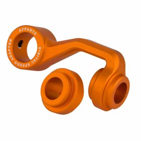 Sostegno sensore velocità AF Parts per pinza freno radiale alluminio arancione