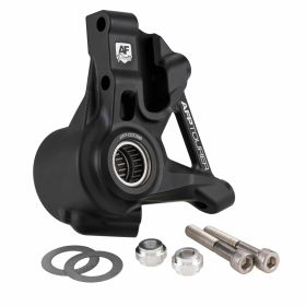 Supporto pinza freno anteriore AF Parts in alluminio nero per pinza radial TOURER