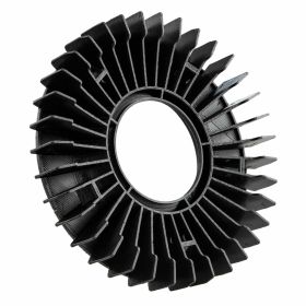 Copricerchio AF Parts AEROWHEEL 10 in ABS nero migliora il raffreddamento del freno