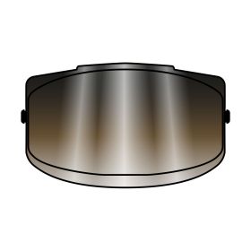 Visiera Argento Specchiata Casco Airoh Commander