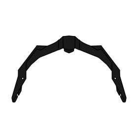 Prolunga Frontino Corta Nero Casco Airoh Aviator ACE