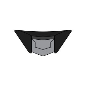 Presa D'Aria Mentoniera Casco Airoh ST.501 Grigio Opaco