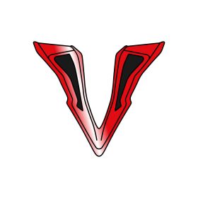 Presa D'Aria Mentoniera Rosso Fluo Grigio Casco Airoh WRAAP