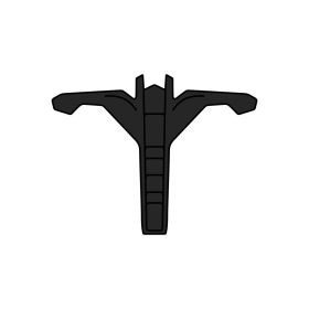 Pulsante della Mentoniera Nero Casco Airoh Twist 2.0