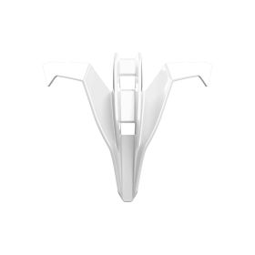 Couverture d'entrée d'air menton blanc brillant pour casque Airoh Twist 3