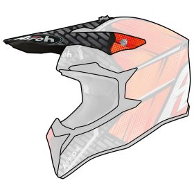 Frontino Casco Airoh WRAAP Idol Arancio Opaco