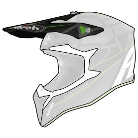 Frontino Casco Airoh WRAAP Mood Verde Opaco