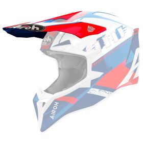 Frontino Casco Airoh WRAAAP Feel Blue Red
Vorderer Helm Airoh WRAAAP Feel Blue Red