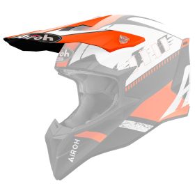 Visier vorne Airoh WRAAAP Feel Orange Helm