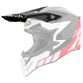 Visierblende Helm Airoh WRAAAP Reloaded Schwarz Rot Glänzend