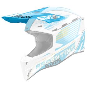 Frontino Casco Airoh WRAAAP Six Days Argentina