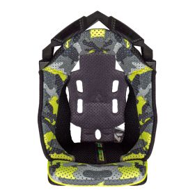 Cuffia Camouflage Giallo Interno Casco Airoh Aviator 3 Taglia XL