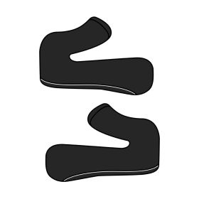 Guancette Interno Casco Airoh H.20 Taglia XL